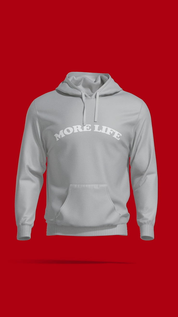 Heavy More Life Puff Hoodie &