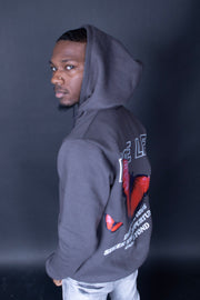 Classic Butterfly Satin Hoodie