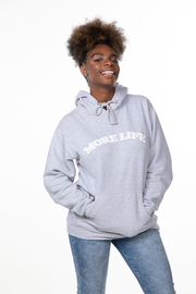 Heavy More Life Puff Hoodie 'Sports Gray'