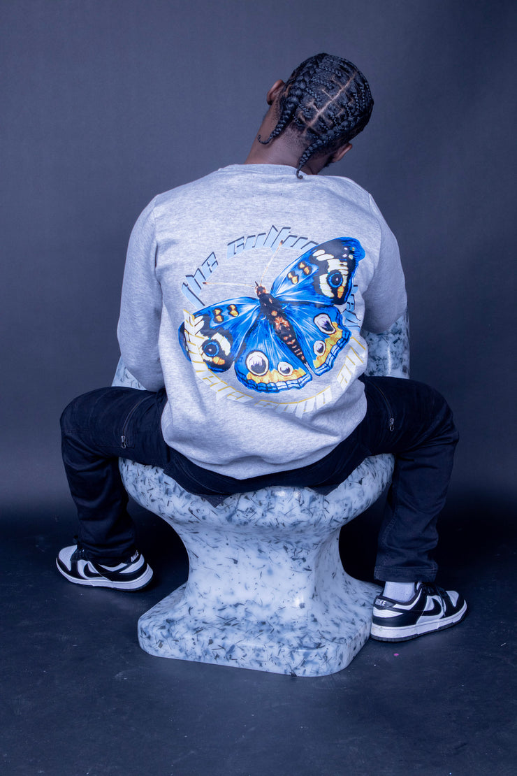 Y2K Butterfly Pullover